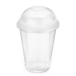 12 14oz Frappe Cups Domed Lids Combo 500 2