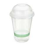 12 14oz Milkshake Cups Domed Lids Combo 500 3