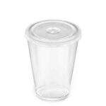 12 14oz Milkshake Cups Flat Lids Combo 500 2