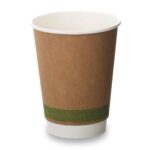 12oz Double Wall Compostable Paper Cups 500