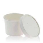 12oz White Takeaway Soup Bowls 500 2