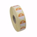 19mm Circular Day Of The Week Labels Saturday 1000