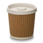 4oz Kraft Brown Ripple Cups 1000 2