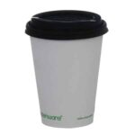 6 8oz Black Compostable Sip Lids 1000 2