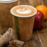 8oz Single Wall Compostable Vegware Kraft Cups 1000 2