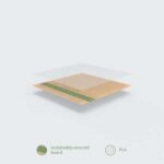 8oz Single Wall Compostable Vegware Kraft Cups 1000 4