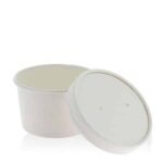 8oz White Takeaway Soup Bowls 500 2