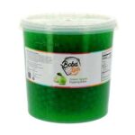 Boba Lish Green Apple Popping Boba Pearls For Bubble Tea 3 4kg