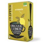 Clipper Organic Lemon And Ginger Envelope Tea 25