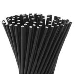 Cocktail Straws Black 250 2