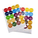 FIFO Sauce Labels Sheet 24 Labels
