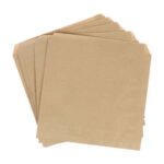 Flat Kraft Paper Bags Small 1000
