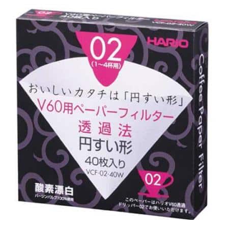 Hario-V60-02-White-Filter-Papers-40-pack