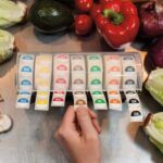 Label Dispenser For 19mm Food Labels Holds 7 Rolls 3