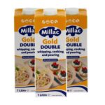 Millac Gold Double Cream 12 X 1 Litre