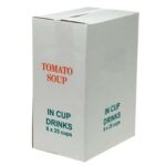 Premium Tomato Soup 73mm Vending Incup 6 X 25