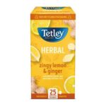 Tetley Lemon Ginger Tea 25