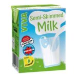 VIVA Semi Skimmed Milk Cartons 27 X 200ml