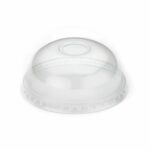 RPet Domed Lids For Bubble Tea Cups 500