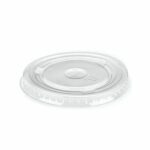 RPet Flat Lids For Bubble Tea Cups 500