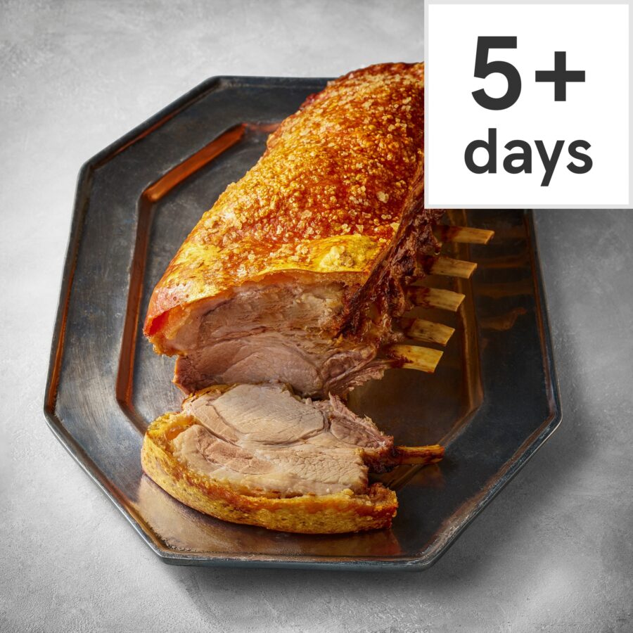 45.-Tesco-Finest-10-Bone-Salt-Aged-Crackling-Pork-Loin-Rack-3.3-4.1kg-Serves-10