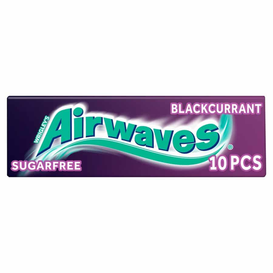 Airwaves Blackcurrant Gum 10 Pieces