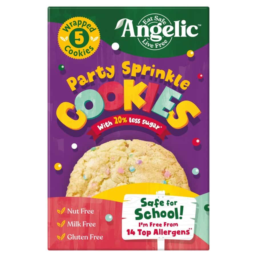 Angelic Kids Party Sprinkles Cookies 120g