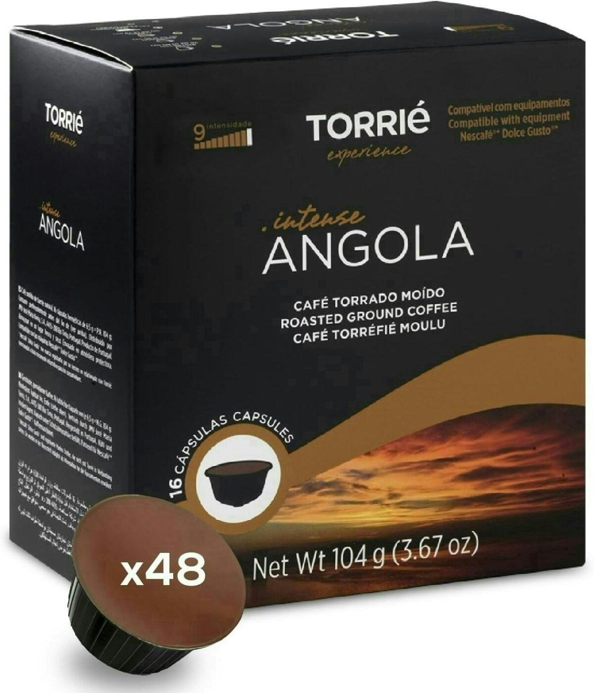 Angola Dolce Gusto ® Compatible Coffee Capsules 48 Pods 1