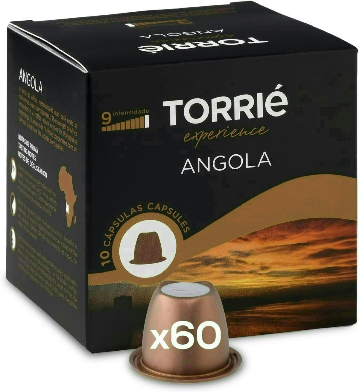 Angola Nespresso ® Compatible Coffee Capsules 60 Pods 2