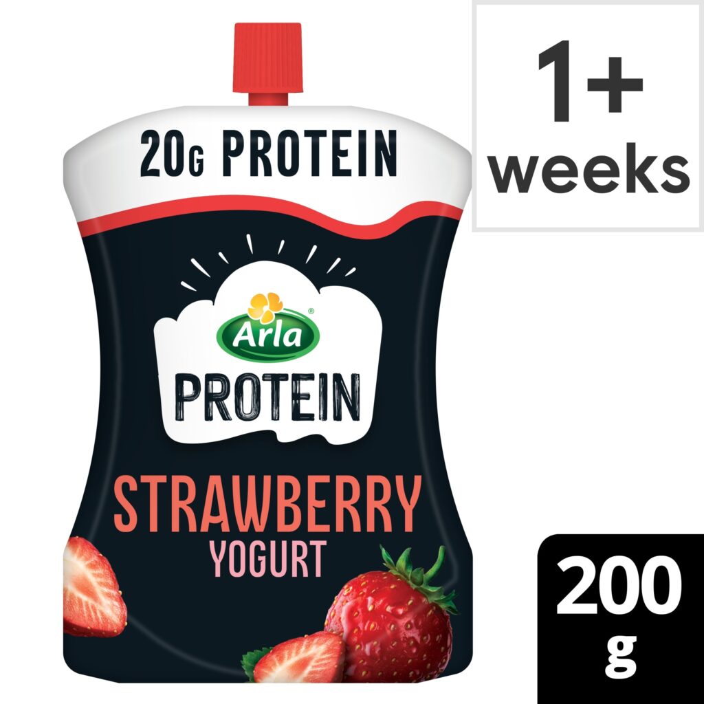 Arla-Protein-Strawberry-Yogurt-Pouch-200g