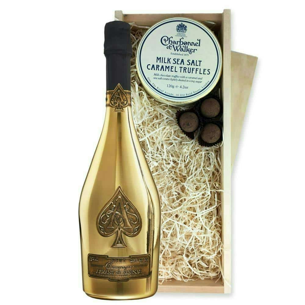 Armand-de-Brignac-Ace-of-Spades-Brut-Gold-Champagne-And-Milk-Sea-Salt-Charbonnel-Chocolates-Box-75cl-12.5-abv
