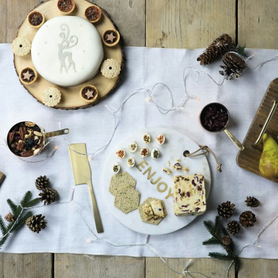 Artesa-Round-Marble-Cheese-Board-Platter-White-4