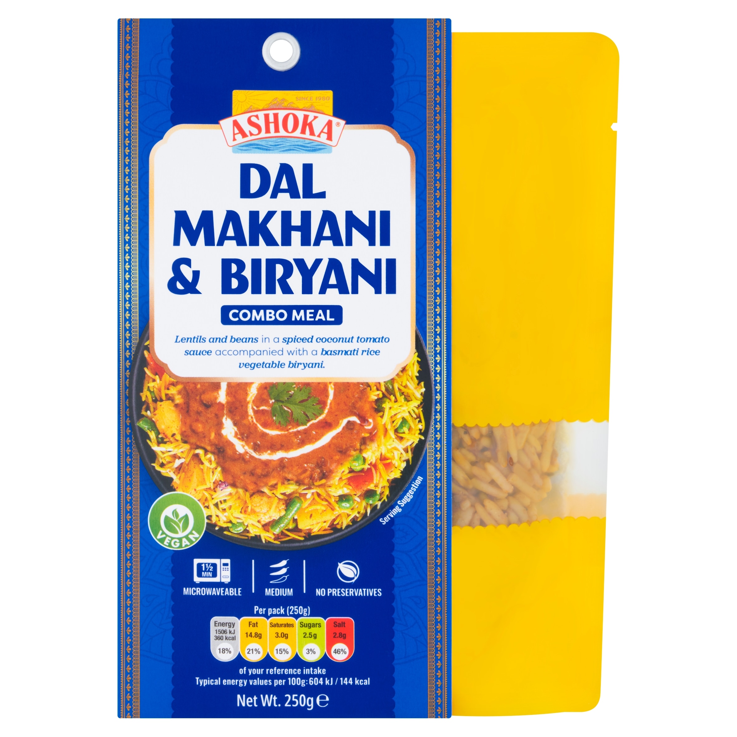 Ashoka-Dal-Makhani-Biryani-Combo-Meal-250g