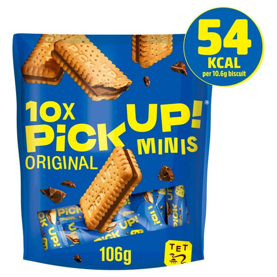 Bahlsen Pick Up! Minis Milk Chocolate 10.6Gx10