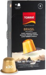 Brazil Aluminium Nespresso ® Compatible Coffee Capsules 30 Pods