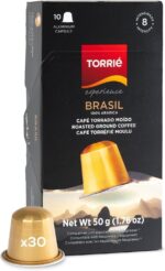 Brazil Aluminium Nespresso ® Compatible Coffee Capsules 30 Pods 2