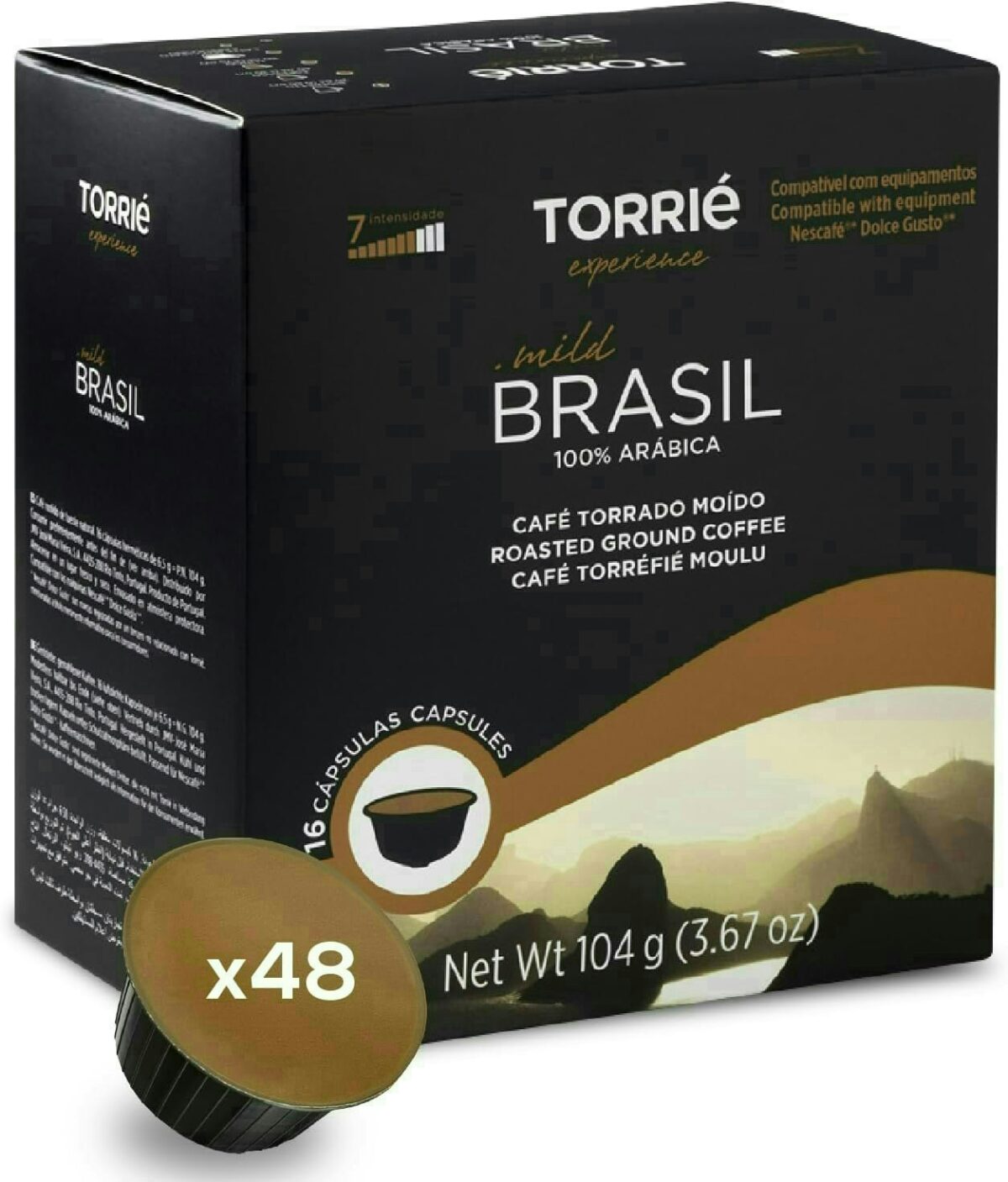 Brazil Dolce Gusto ® Compatible Coffee Capsules 48 Pods 2