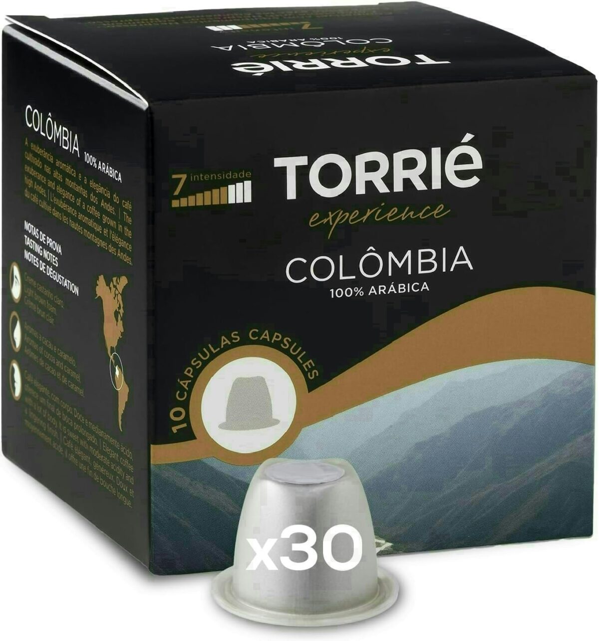 Colombia Nespresso ® Compatible Coffee Capsules 30 Pods 1