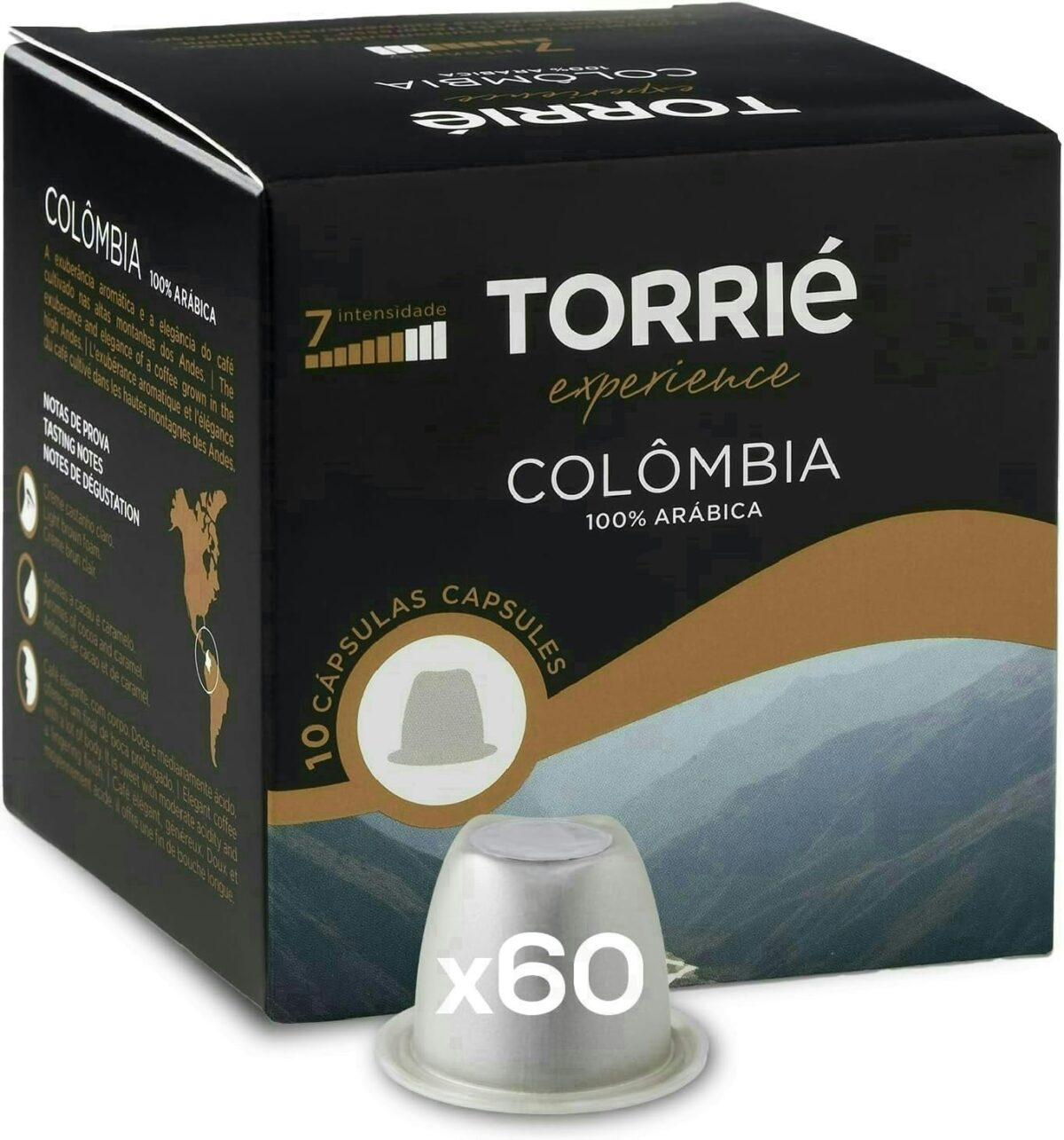 Colombia Nespresso ® Compatible Coffee Capsules 60 Pods 2