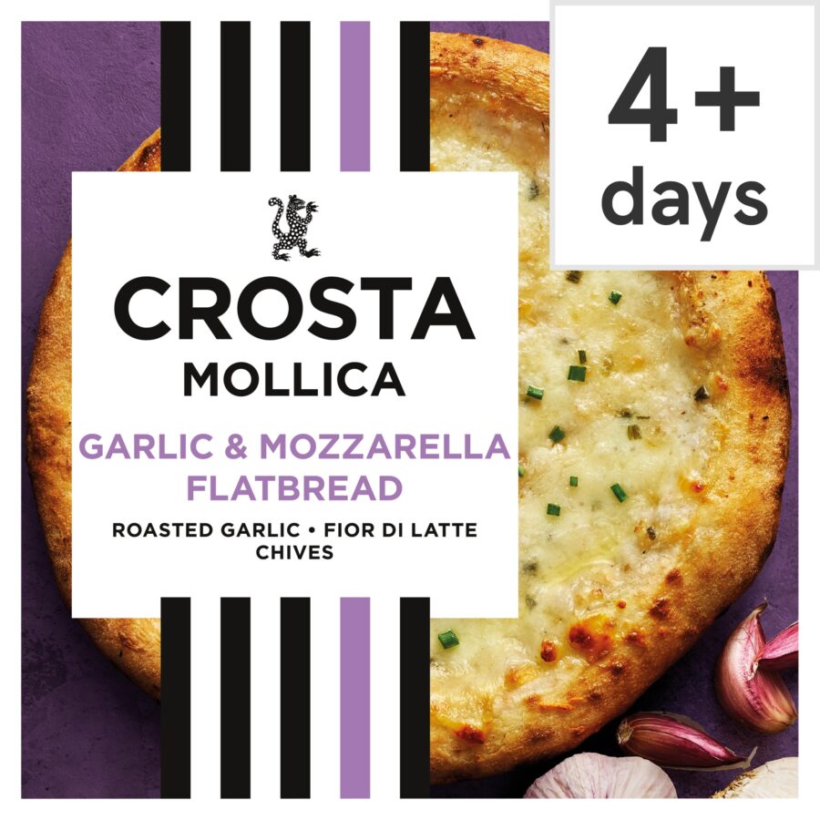 Crosta-Mollica-Stonebaked-Flatbread-Roast-Garlic-Mozzarella-229g-1