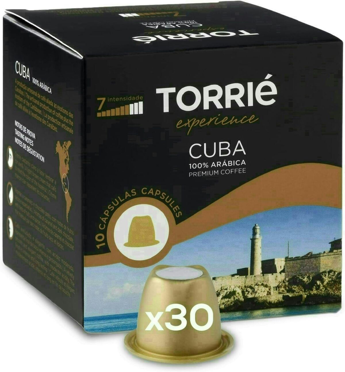 Cuba Nespresso ® Compatible Coffee Capsules 30 Pods 1