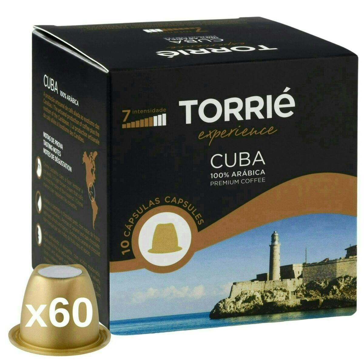 Cuba Nespresso ® Compatible Coffee Capsules 60 Pods 2