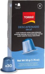 Decaf Aluminium Nespresso ® Compatible Coffee Capsules 20 Pods 2