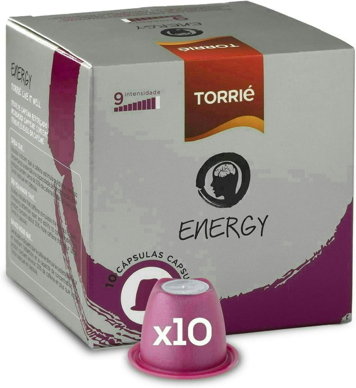 Energy Boost Coffee Nespresso ® Compatible Capsules 10 Pods 2