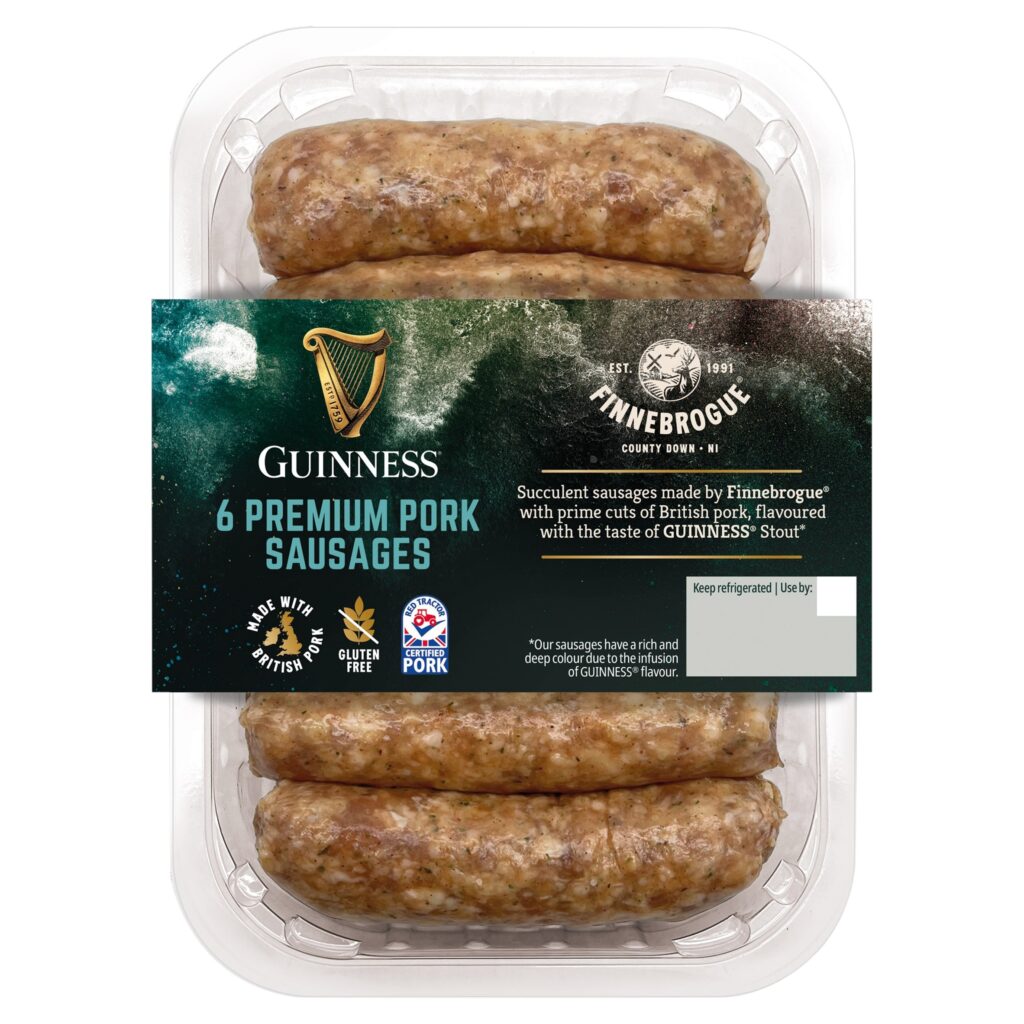 Finnebrogue-Guinness-6-Premium-Pork-Sausages-400g