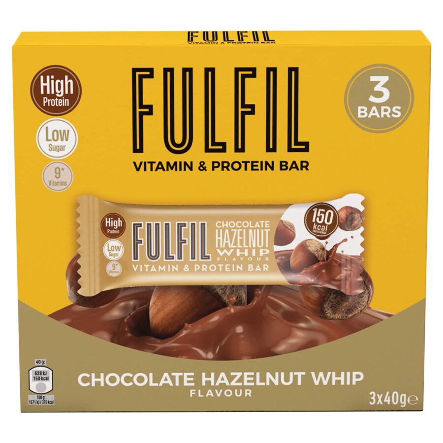 Fulfil-Chocolate-Hazelnut-Whip-Vitamin-Protein-Bar-3-x-40g