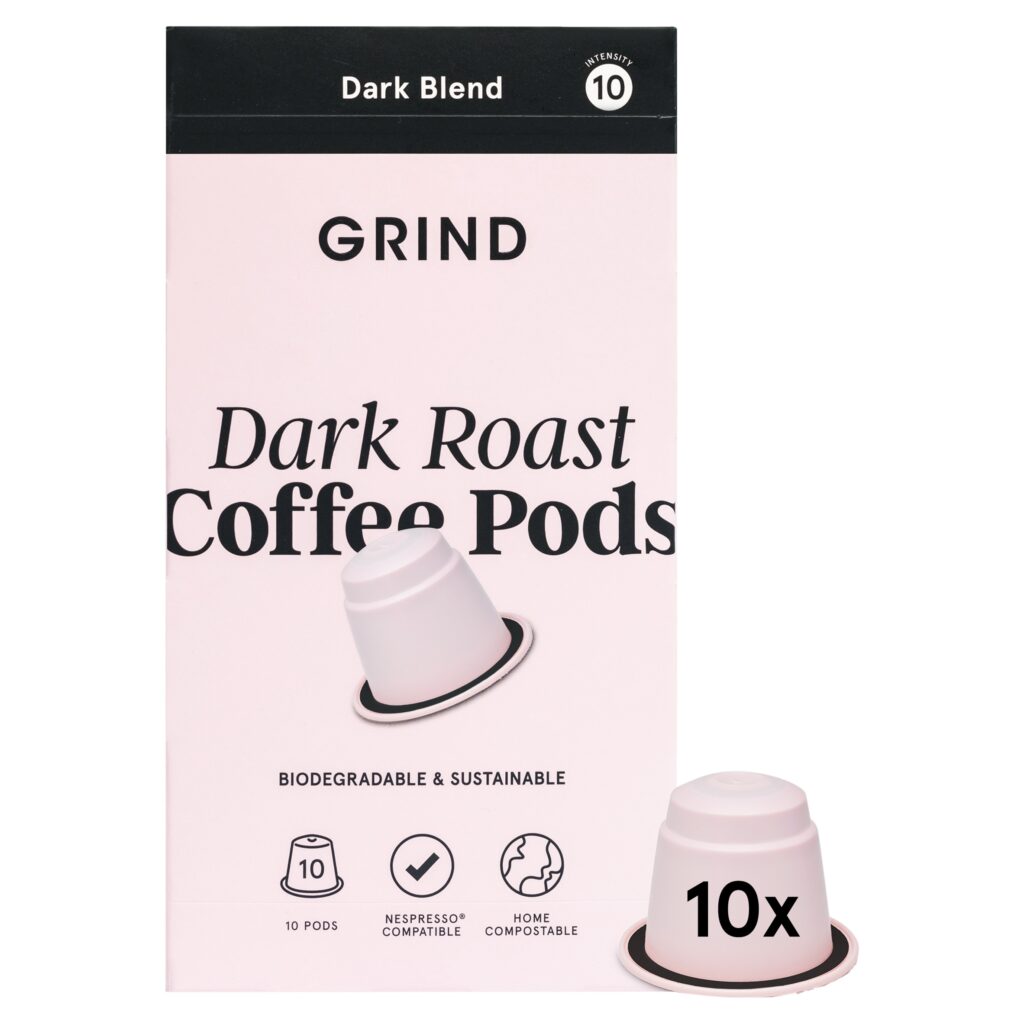 Grind-Dark-Roast-Coffee-Pods-Biodegradable-Sustainable-10-Pack-52g