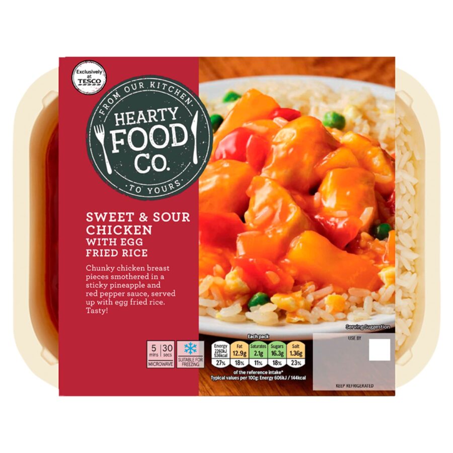 Hearty-Food-Company-Sweet-Sour-Chicken-with-Egg-Fried-Rice-400G