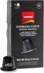 Intense Aluminium Nespresso ® Compatible Coffee Capsules 60 Pods