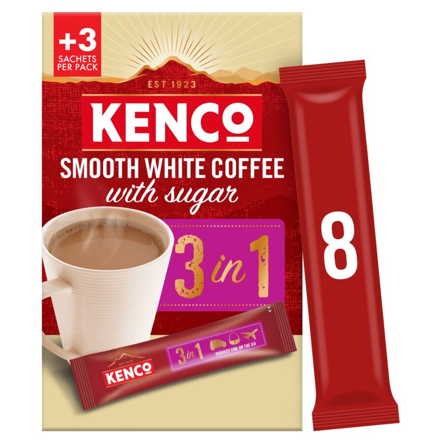 Kenco-3-in-1-Smooth-White-Instant-Coffee-Sachets-8-X-12.6g-1